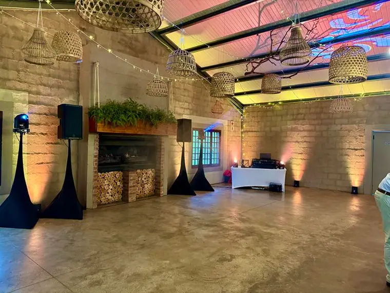 Wedding DJ and MC at Haycroft Farm in the KZN Midlands
